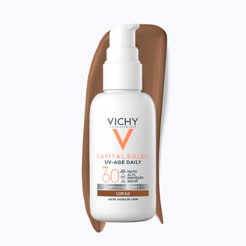 Protetor Solar Anti-Idade Vichy Capital Soleil Age Daily FPS 60 40g