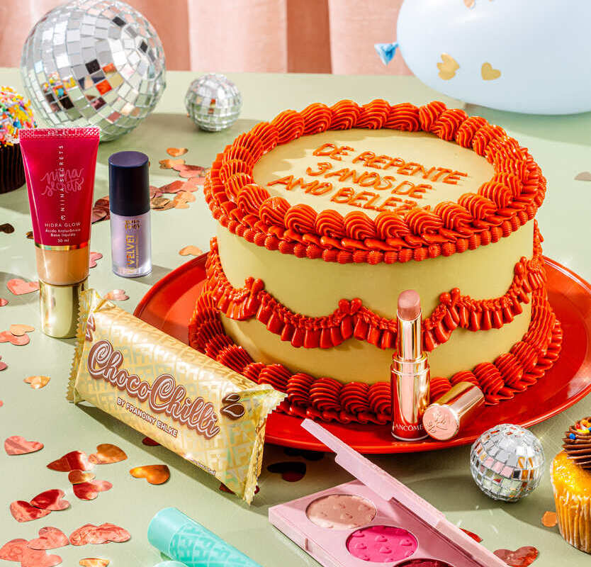 Aniversário de 3 anos AMOBELEZA