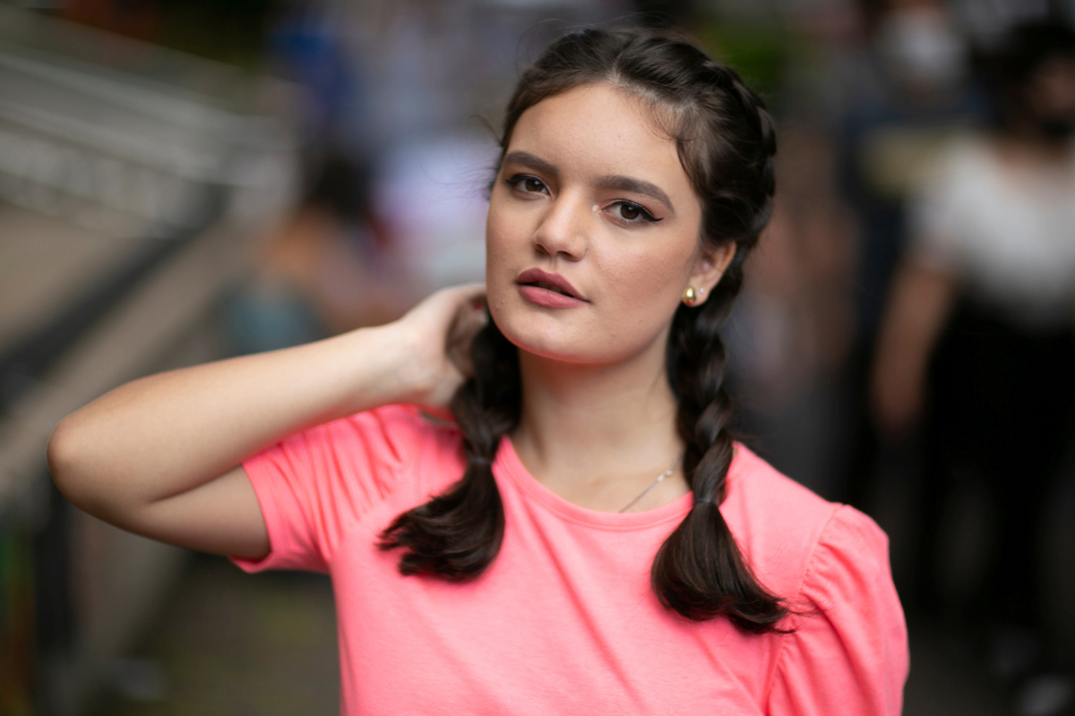 Texturização com tranças