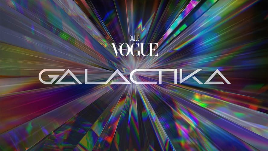 capa de imagem temática do baile da vogue de 2024 com um tema intergalático